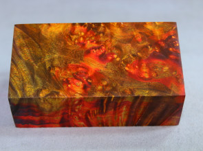 Stabilized Maple Burl Wood Mod Block